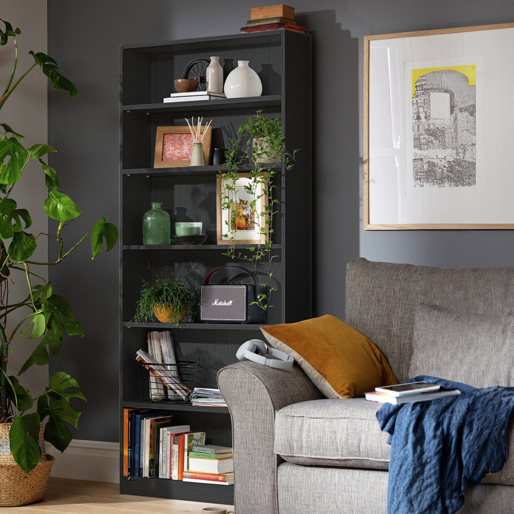 Maine Bookcase - Black 16093561