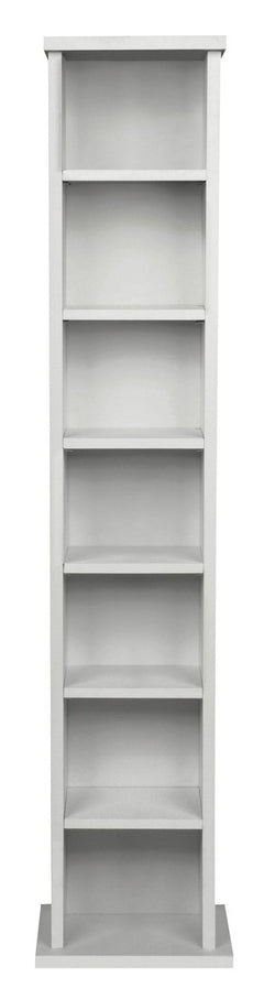 Maine CD and DVD Storage unit - White wood effect 18755395