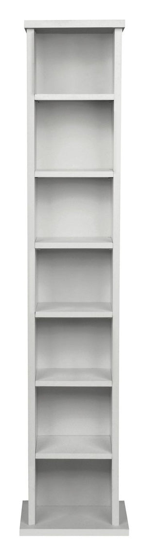 Maine CD and DVD Storage unit - White wood effect 18755395