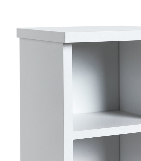 Maine CD and DVD Storage unit - White wood effect 18755395