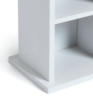 Maine CD and DVD Storage unit - White wood effect 18755395