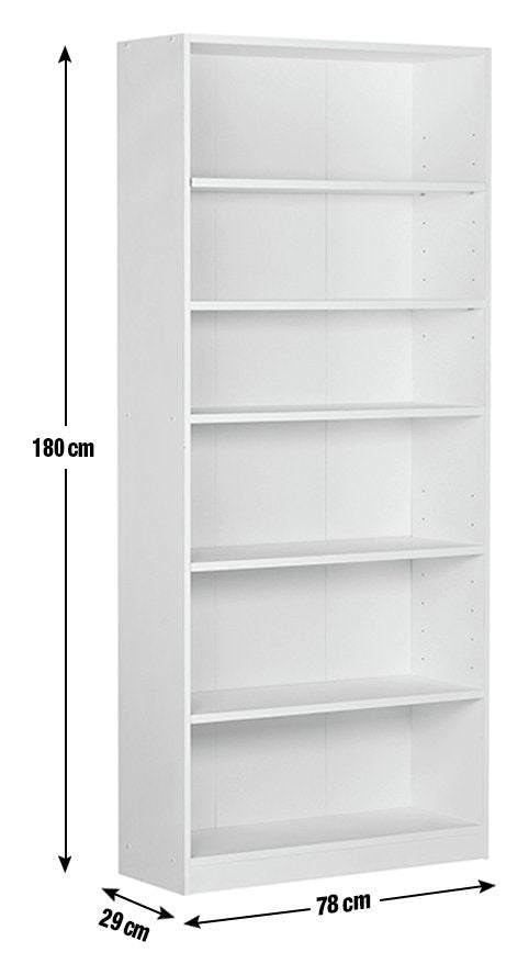 Maine Deep Bookcase - Oak Effect 16095758