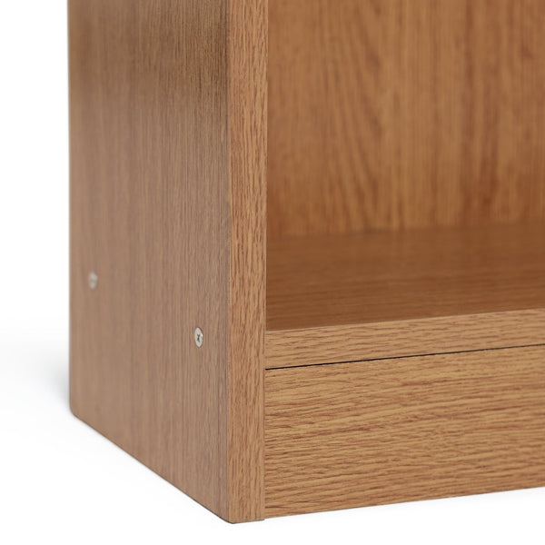 Maine Deep Bookcase - Oak Effect 16095758