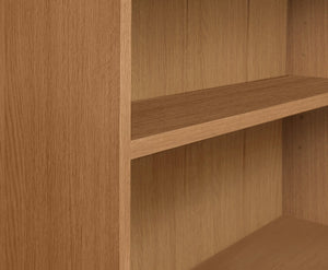 Maine Deep Bookcase - Oak Effect 16095758