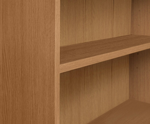 Maine Deep Bookcase - Oak Effect 16095758