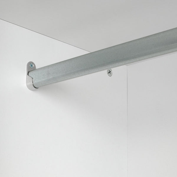Malibu 1 Door Sliding Wardrobe - White 13638792