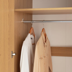 Malibu 2 Door 3 Drawer Wardrobe - Oak Effect 17618378