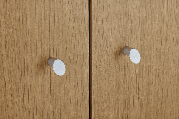 Malibu 3 Door 4 Drawer Wardrobe - Oak Effect 15582255
