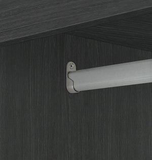 Malibu 4 Door 3 Drawer Wardrobe - Black Oak Eff 19297742