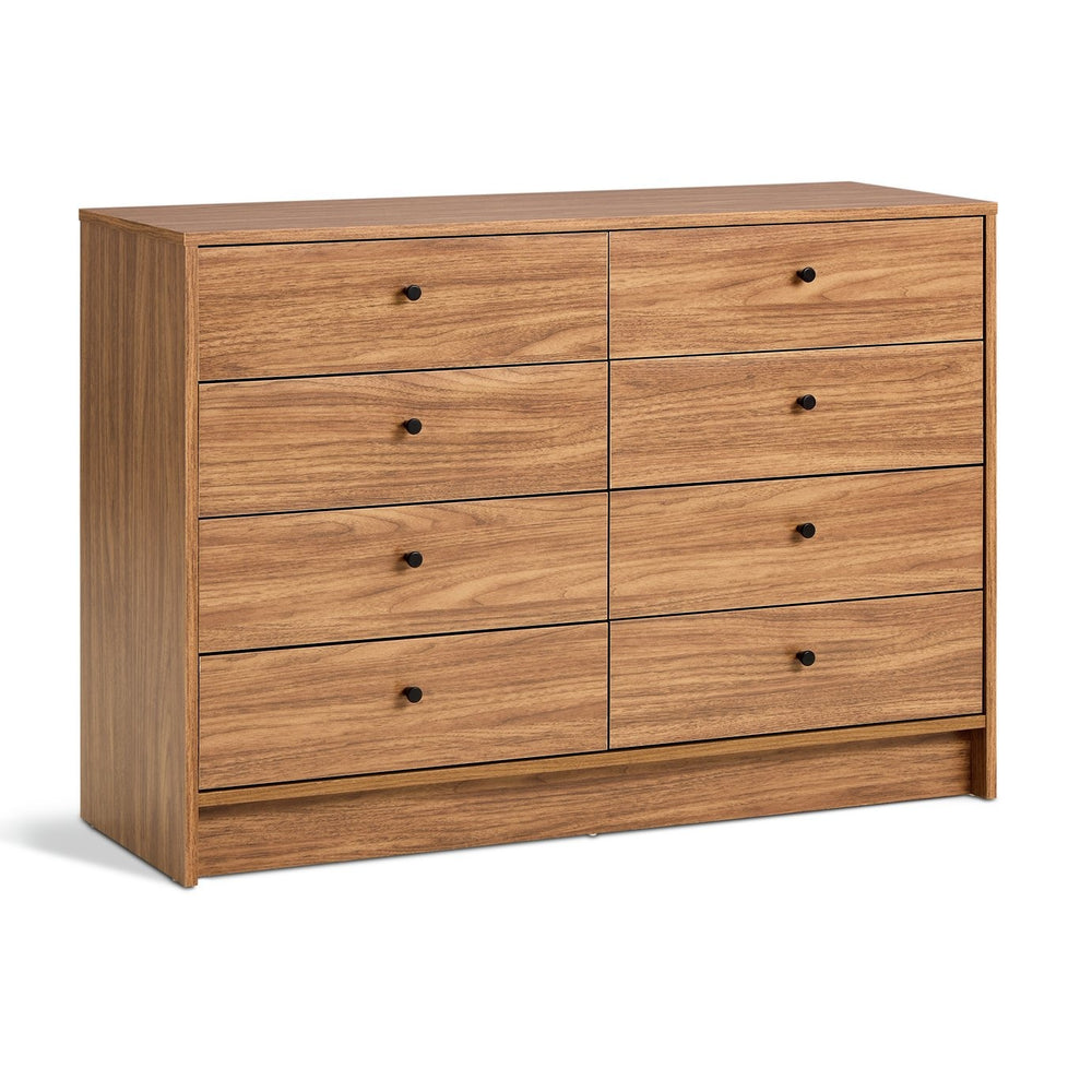 Malibu 8 Drawer Chest - Walnut 17942893