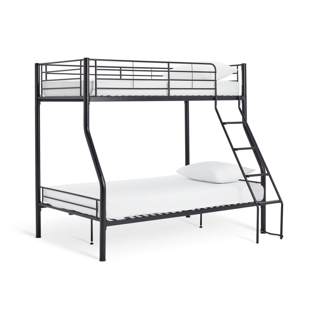 Mason Small Double Bunk Bed Frame - Black 17759464