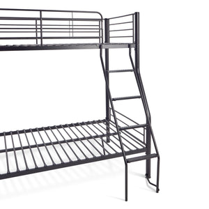Mason Small Double Bunk Bed Frame - Black 17759464