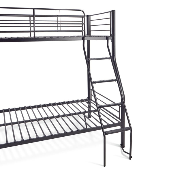 Mason Small Double Bunk Bed Frame - Black 17759464