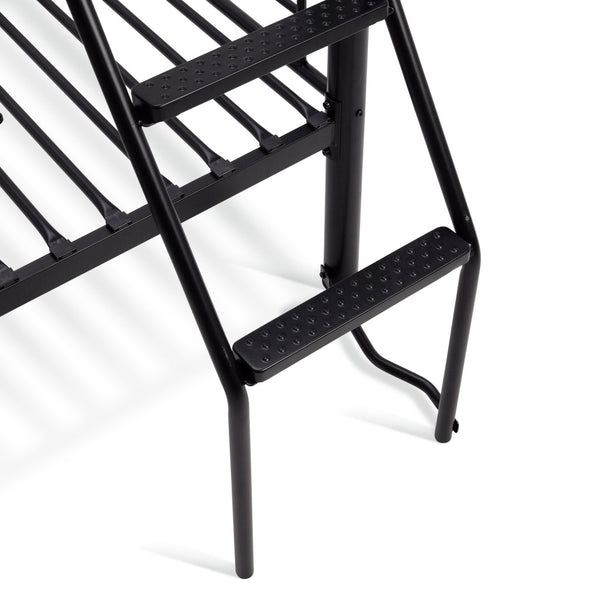 Mason Small Double Bunk Bed Frame - Black 17759464