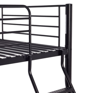 Mason Small Double Bunk Bed Frame - Black 17759464