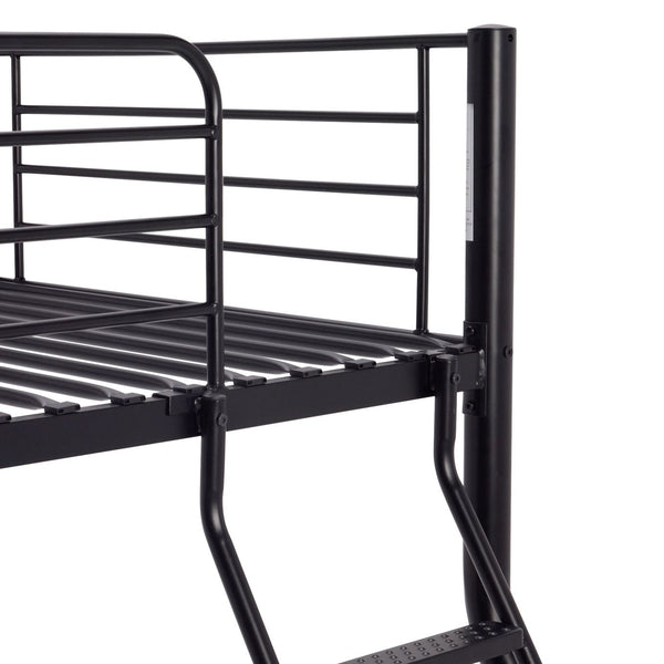 Mason Small Double Bunk Bed Frame - Black 17759464