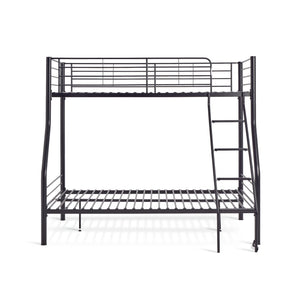 Mason Small Double Bunk Bed Frame - Black 17759464