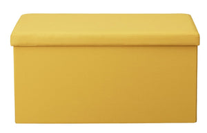 Medium Fabric Ottoman - Mustard 15027703