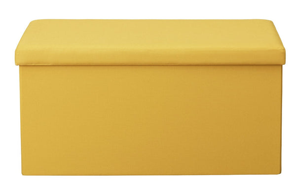 Medium Fabric Ottoman - Mustard 15027703