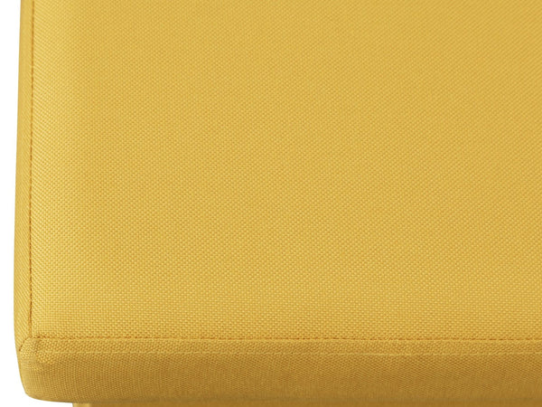 Medium Fabric Ottoman - Mustard 15027703