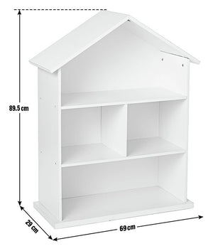 Mia Kids House Bookcase - White 19567379