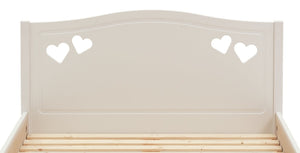 Mia Small Double Bed Frame With Drawer - White 18479516