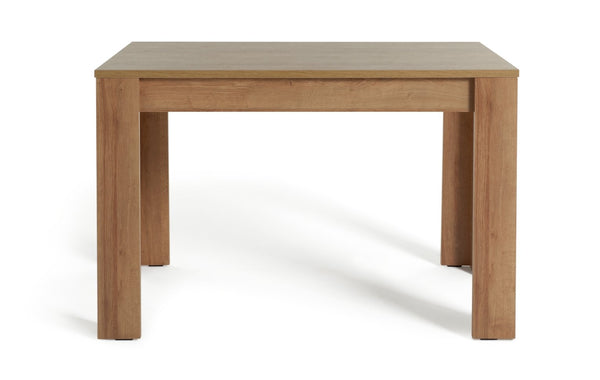 Wood effect 4 seater dining table