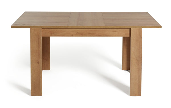 Miami Extending 4 - 6 Seater Table - Oak Effect 18041236