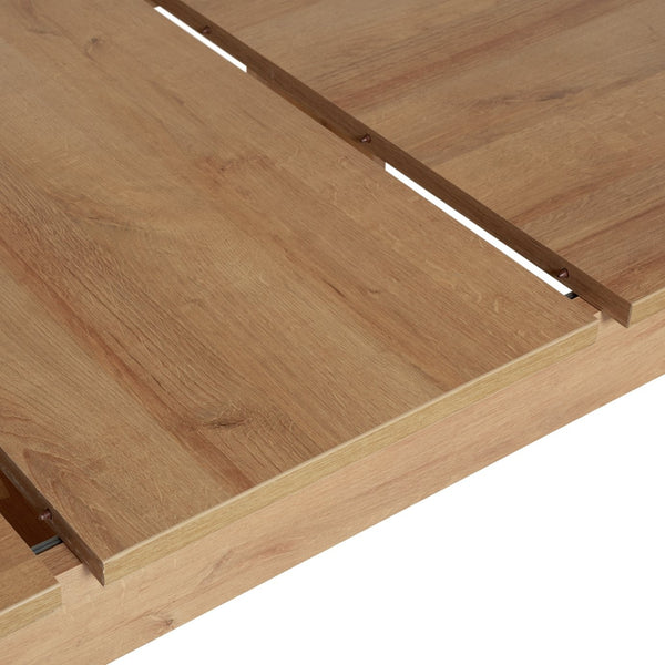 Miami Extending 4 - 6 Seater Table - Oak Effect 18041236