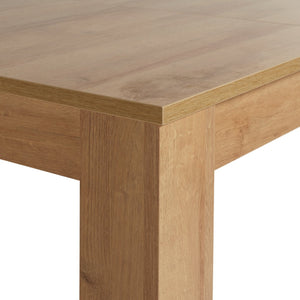 Miami Extending 4 - 6 Seater Table - Oak Effect 18041236