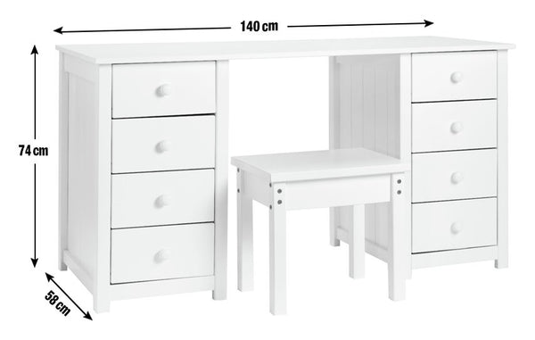 Scandinavia Dressing Table - White 16147929