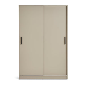 Nova 2 Door Sliding Wardrobe - Beige 17658792