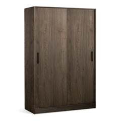 Nova 2 Door Sliding Wardrobe - Walnut 17636886