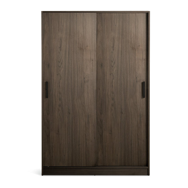 Nova 2 Door Sliding Wardrobe - Walnut 17636886