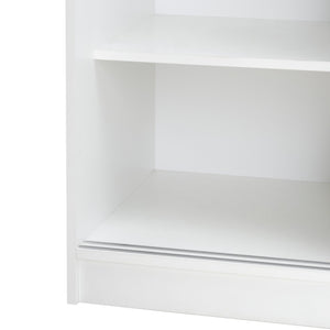 Nova 3 Door Sliding Wardrobe - White 17142277