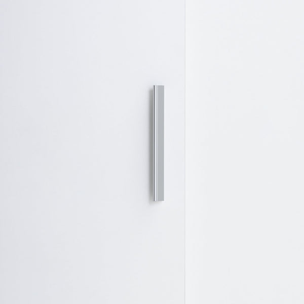 Nova 3 Door Sliding Wardrobe - White 17142277