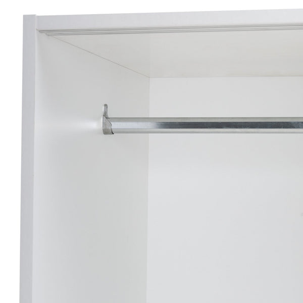 Nova 3 Door Sliding Wardrobe - White 17142277