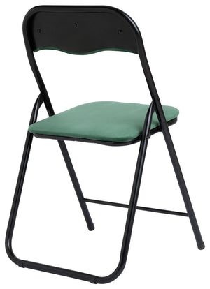 Nyla Velvet Folding Dining Chair - Green 18696818