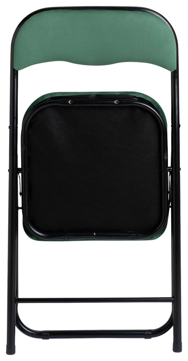 Nyla Velvet Folding Dining Chair - Green 18696818