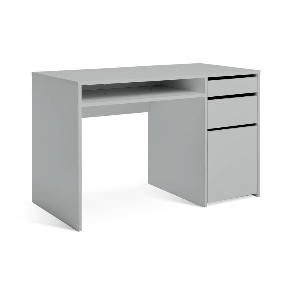 Pepper 2 Drawer Large Office Desk - Grey 17883567