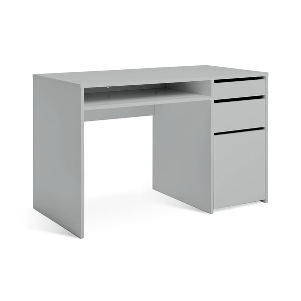 Pepper 2 Drawer Large Office Desk - Grey 17883567
