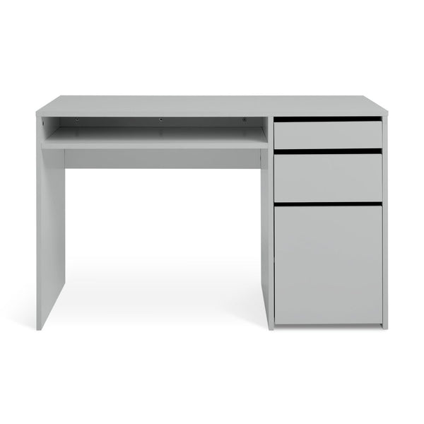 Pepper 2 Drawer Large Office Desk - Grey 17883567