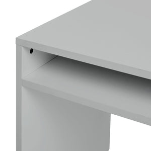 Pepper 2 Drawer Large Office Desk - Grey 17883567