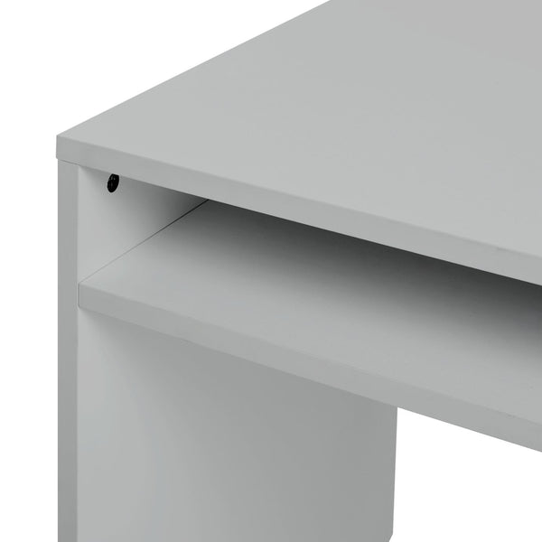 Pepper 2 Drawer Large Office Desk - Grey 17883567
