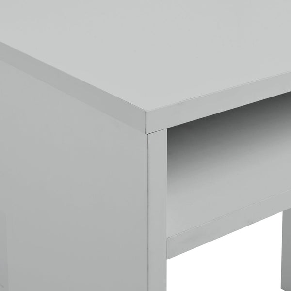 Pepper 2 Drawer Large Office Desk - Grey 17883567