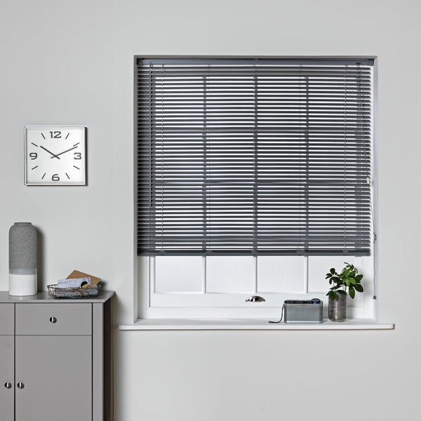 Flint Grey Venetian Blind - 180cm 14619222