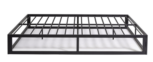 Platform Small Double Metal Bed Frame - Black 12723419