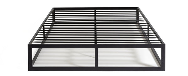 Platform Small Double Metal Bed Frame - Black 12723419