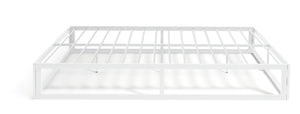 Platform Small Double Metal Bed Frame - White 12251637