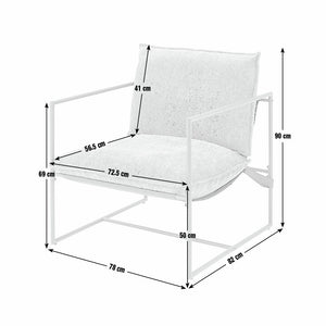 Porter Woven Fabric Chair - Brown 17767865